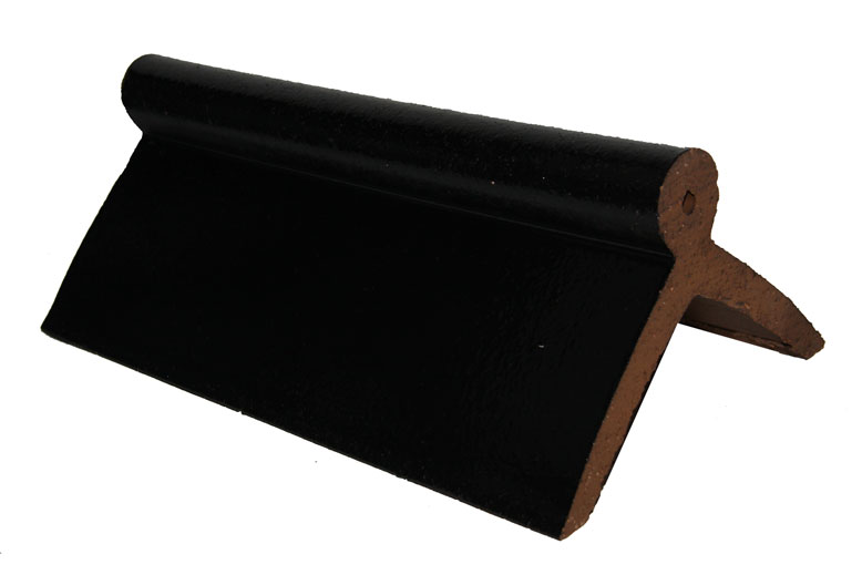Kroon-Roll-top-ridge-tile-black-glazed-bw
